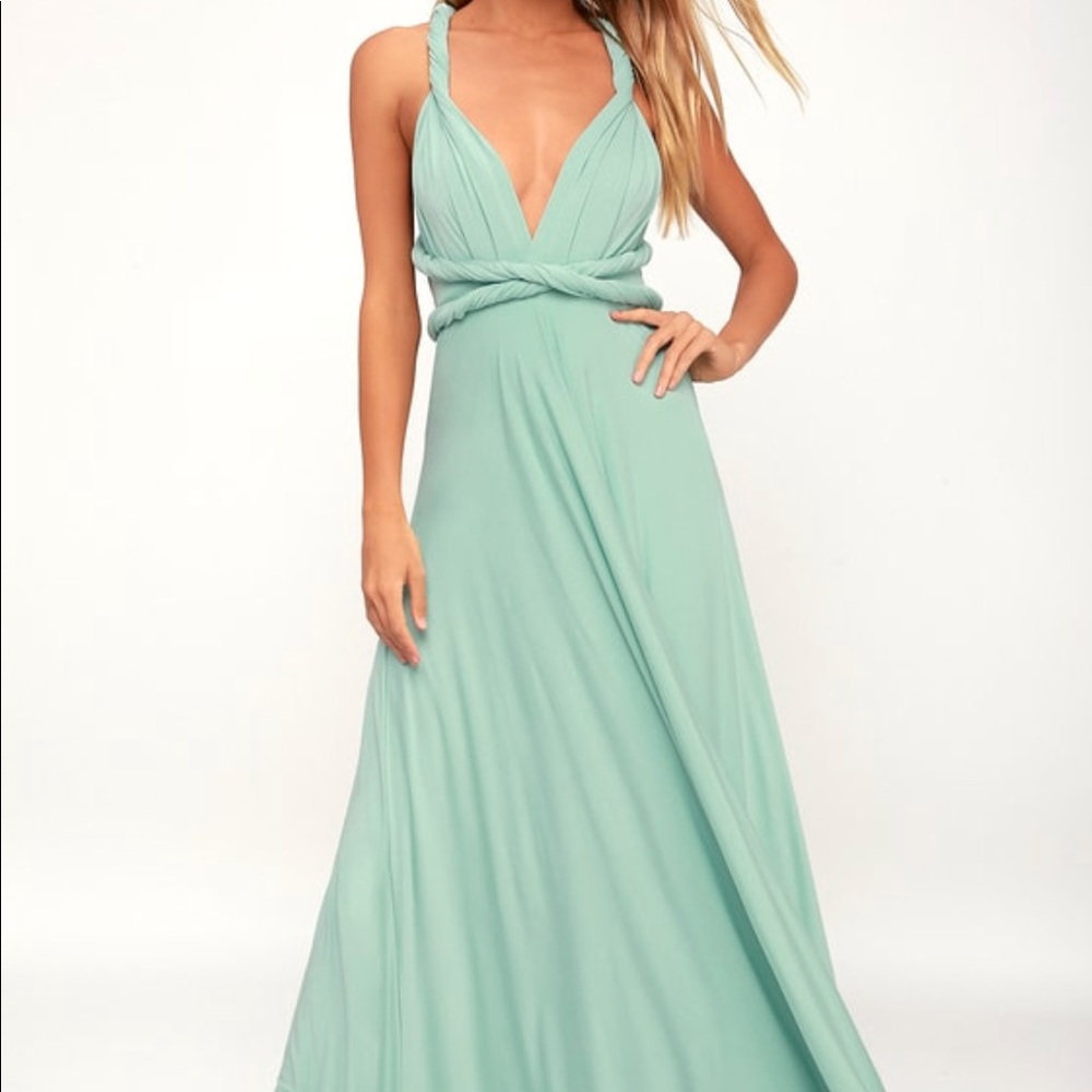Maxi Dress size M Sage